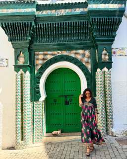 TANGIER • MOROCCO 
.
.
.
#beyondpages #color #tangier #thingstodoinmorocco #thingstodointangier #desigirl #desigirlstravel #southasian #morocco #traveldiaries #kasbah